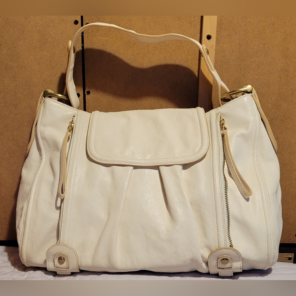 Kooba Cream leather bag